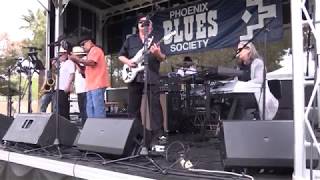 Cold Shott and the Hurricane Horns "I Can't Stand the Rain" Live at the Phoenix Blues Blast 2018