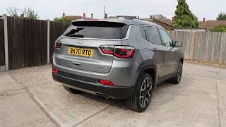 BX70RTO Jeep COMPAS 1.4T MULTIAIRII GPF LIMITED SUV 5DR PETROL MANUAL HEATED SEATS SAT NAV BLUETOOTH