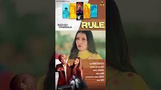 Rule | Baljinder Chakrala | New Punjabi Song 2024