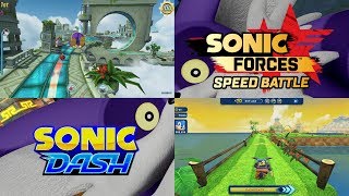 BIG THE CAT in Sonic Dash and Sonic Forces Speed Battle