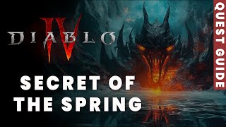 Secret of the Spring Diablo 4 | Solve The Notes Riddle for Quest Guide for Diablo IV #diablo4