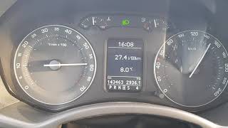 SKODA octavia 2 (1z) 2007 2.0 fsi acceleration