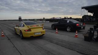 FAU Dragracing Ukraine Championship: Porsche 911 vs Ford Mustang Shelby