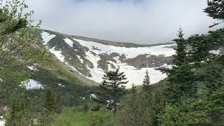 Tukerman Ravine in June. Mount Washington