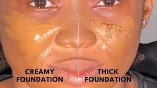 How To Make Your Thick Foundation Become  Creamy in 2 minutes