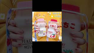 WATER BOTTLE YAKULT KAWAII https://vt.tiktok.com/ZSY3fjYXY/ #kawaii