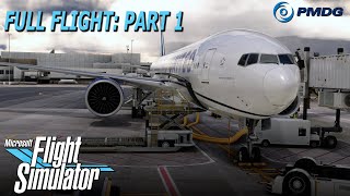 How to fly PMDG 777 DETAILED CHECKLIST - MSFS Beginner - Part 1 - Cold and dark - EXTREME REALISM