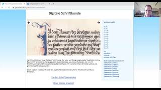 ICARUS Lecture #1: Digitale Schriftkunde mit Dr. Julian Holzapfl