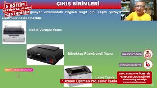 İLSEVEN AKADEMİ - TEMEL BİLGİ TEKNOLOJİLERİ EĞİTİMİ  (4. BÖLÜM)