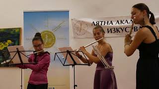 Habanera 4 flutes Sofia-Nicole Velinova, Jacklin, Tjana, Dimitar -  Summer Art Academy Sozopol