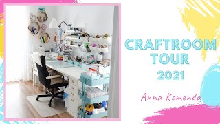 Craftroom Tour 2021 (Long video)