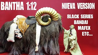 Bantha 1:12  . Nueva Version . Black Series,Bandai,Mafex etc...