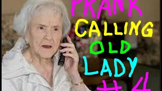 Angry neighbor calls old lady