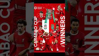 Liverpool win the Carabao Cup vs Chelsea 😍 #trending #football #liverpoolfc