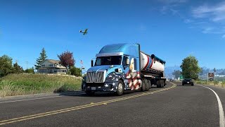 American truck simulator | live #3