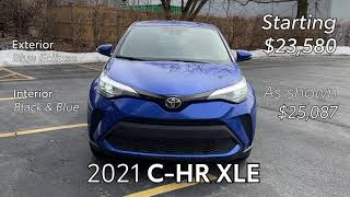 2021 C-HR XLE Walk Around