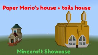 Tails And Mario’s house (Minecraft Showcase)