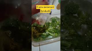 tutorial mencuci brokoli #sayuran #tutorial #masak #cookingchannel #brokoli #asmr #views #viral #fyp