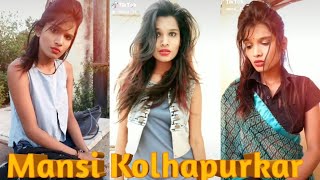 💕 Kolhapurkar Mansi Latest  Most Popular Tiktok 👌Videos