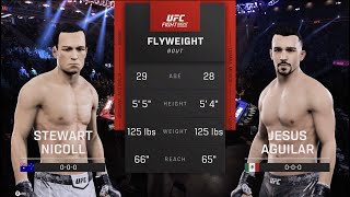 UFC 305: Nicoll vs Aguilar (UFC 5 Simulation)