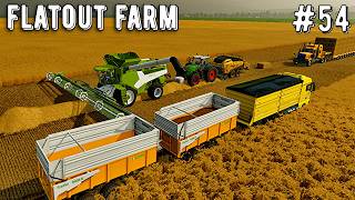 farming Simulator 22 Flatout Farm Timelapse Ep #54  Mega Farm fs22 gameplay