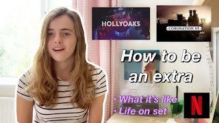 How to Become an Extra // My time on Hollyoaks, Coronation Street and more..