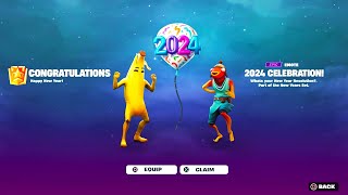 FORTNITE nos REGALA *GRATIS* este GESTO por el AÑO NUEVO 2024! GESTO GRATIS EN FORTNITE!🎁