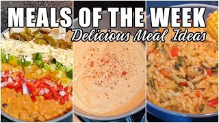 MEALS OF THE WEEK | DELICIOUS MEALS | MEAL IDEAS UK | MEAT FREE MEAL IDEAS | FAMILY FOOD |