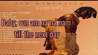 RUN AM lyrics By Stonebwoy ft Mereba(Freddie's Lyrics)