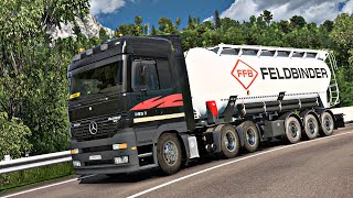 Mercedes Benz Actros MP3 - Euro Truck Simulator #ets2