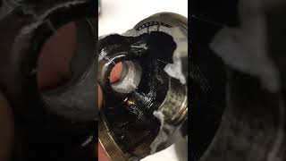 The piston was torn apart The piston from 125cc is jammed, major engine repair  #tuningparts #tuning