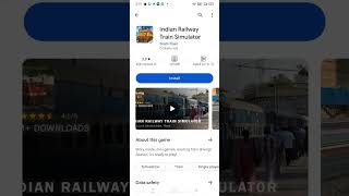 new update in Indian railway train simulater game