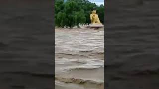 Dangerous water 🌊 level #nepal #river