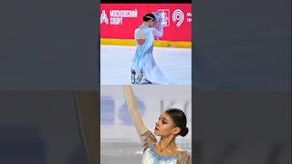 Ladies in white #annashcherbakova #alenakostornaya #figureskating