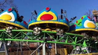 Children’s Spinning Coaster Fun Fair Rides, Cannon Hill Park, Edgbaston, Birmingham