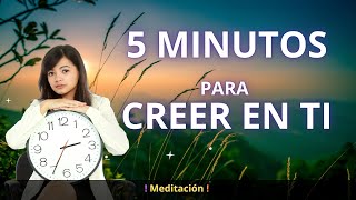 🌟 5 Minutos para CREER en Ti 💪🏼 #meditacionguiada #creerenti  #motivacion #espiritualidad