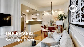 Simple Opulence - Extended Reveal | 1 Bedroom Makeover | Elegant Minimalist | Studio Ploy