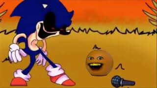 sonic.exe fights the annoying orange