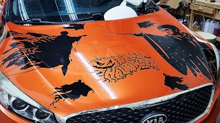 Halloween Car Wrap