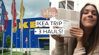 IKEA TRIP + 3 different HAULS | VLOG