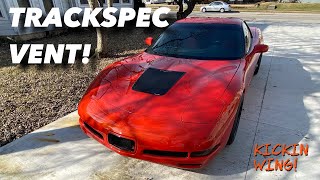 Kickin Wing Finally Gets A Hood! 2001 Corvette Z06