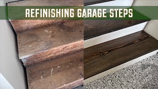 Refinishing Garage Steps