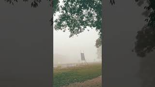 সার্কিট হাউজ #ময়মনসিংহ #mymensingh #weather #winter #morning #foggy