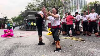 Karate chopstick kick @HKD LionDance Troupe