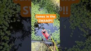 James Falls into the Swamp!! #thomasandfriends #trains