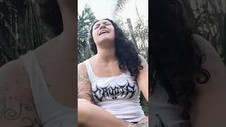 5 ANOS SEM ANDRE MATOS: Fernanda Lira (Crypta) cantando "Innocence" no festival online Heavy Help RS