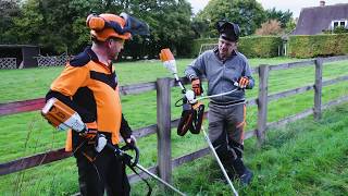 Chris Hollins Adds The Finishing Touches With A STIHL Grass Trimmer | STIHL GB