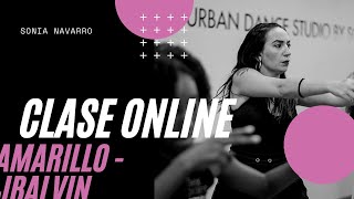 Amarillo - J Balvin | Class Online by Sonia Navarro