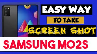 How to Take Screenshot on Samsung Galaxy M02s