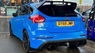 Experience the Power and Thrill of the Ford Focus RS Blue Edition